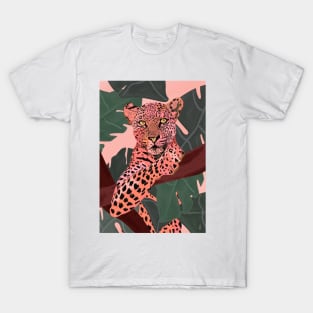 Pink Jaguar T-Shirt